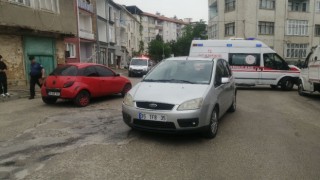 Ispartada iki otomobil çarpıştı: 1 yaralı