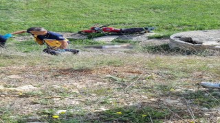 Ispartada motosiklet şarampole yuvarlandı: 1 ölü, 1 yaralı
