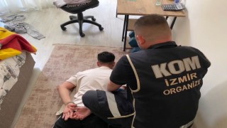 İzmirde Kertenkeleler Operasyonunda suç örgütü çökertildi; 9 gözaltı