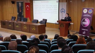 Jandarma ekipleri ASÜde KADES eğitimi verdi
