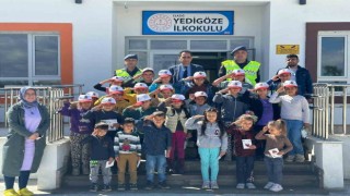 Jandarmadan öğrencilere trafik eğitimi