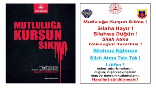 Jandarmadan önemli uyarı: Mutluluğa kurşun sıkma, geleceği karartma
