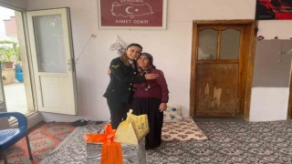 Jandarmadan şehit anneleri ve eşlerine Anneler Günü sürprizi