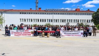 Jandarmanın kuruluşunun 185inci yıl dönümü renkli etkinliklerle kutlandı