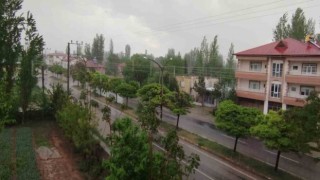Kahramanmaraşta sağanak yağış etkili oldu