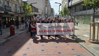 Karabükte Ailemiz İstikbalimiz kortej yürüyüşü gerçekleştirildi