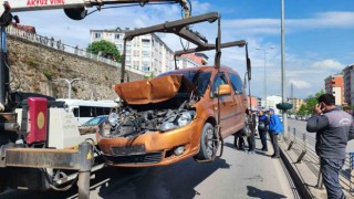 Karadeniz Ereğlide zincirleme kaza