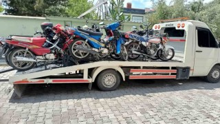 Karapınarda motosiklet denetimleri