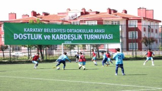 Karatayda “3. Ortaokullar Arası Dostluk ve Kardeşlik Futbol Turnuvası”” başladı