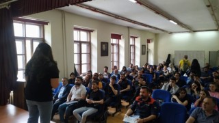 Karsta üniversite öğrencilerine AFAD eğitimi