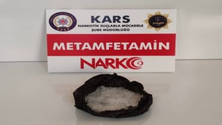Karsta uyuşturucu ele geçirildi