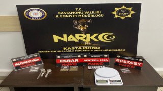 Kastamonu polisi uyuşturucuya geçit vermiyor