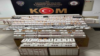 Kastamonuda on binlerce makaron ele geçirildi