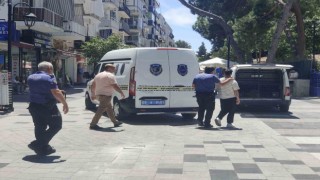 Kavgada silahtan çıkan mermi Askerlik Şubesinin duvarına saplandı