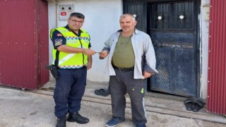 Kaybolan parasını jandarma buldu