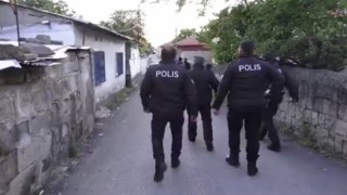 Kayseride aranan şahıslara operasyon: 14 gözaltı