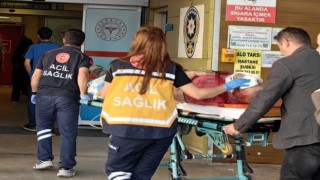 Kiraz ağacından düşen adam ağır yaralandı