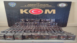 Kırıkkalede kaçak 219 paket sigara, 7 adet cep telefonu ele geçirildi