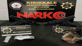 Kırıkkalede uyuşturucuyla yakalanan 2 şahıs gözaltına alındı