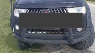 Kırklarelide çakarlı kamyonete ceza