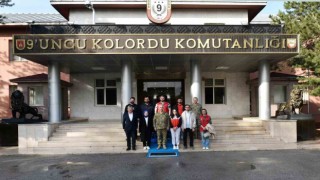 Kolordu Komutanı Algana gençlik ziyareti
