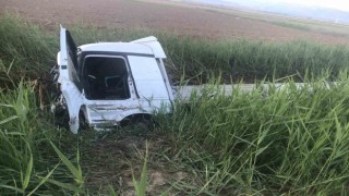 Konyada tır kanala uçtu: 1 ölü, 1 yaralı