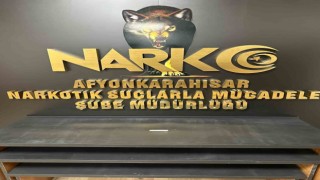 Konyadan Afyonkarahisara kargo ile uyuşturucu siparişi verdi