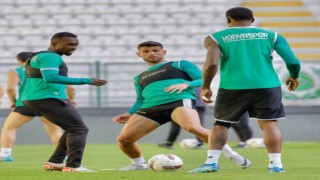 Konyasporda Galatasaray maçı hazırlıkları tamamlandı