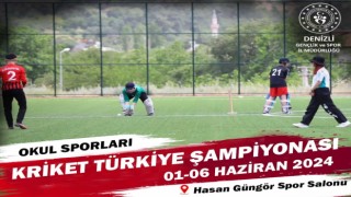 Kriket Küçükler Türkiye Şampiyonası Denizlide başlıyor