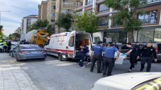 Küçükçekmecede beton mikserinin çarptığı kadın öldü