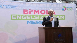 Küçükçekmecede BiMola Engelsiz Yaşam Merkezi hizmete açıldı
