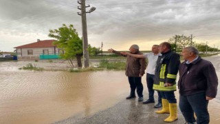 Kuluda şiddetli yağmur ve dolu yağışı