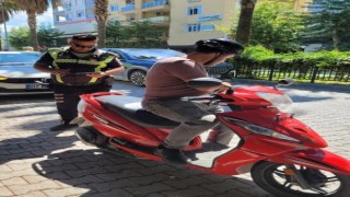 Kurallara uymayan 7 motosiklet sürücüsüne 63 bin 500 TL ceza