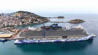 Kuşadasına ilk seferini düzenledi, 3 bin 257 turist getirdi