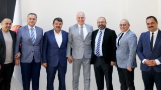 Kütahya OSB yönetim kurulu, İl Genel Meclis Başkanı Özcurayı ziyaret etti