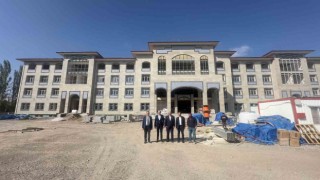 Kütahyada yeni Adliye Sarayı inşaatında sona gelindi