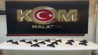 Malatyada çok sayıda kaçak silah ele geçirildi