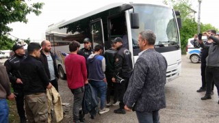 Malatyada iş yerinde 25 düzensiz göçmen yakalandı