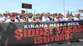 Malatyada öğretmenler şiddete karşı eylemdeydi