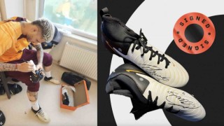 Mauro Icardiden taraftarlara imzalı krampon