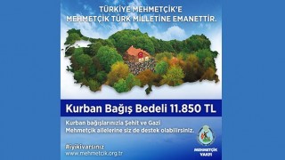 Mehmetçik Vakfı, Vekâleten Kurban Bağış Kampanyasını Başlattı