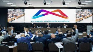Mersin Büyükşehir Belediyesinin yeni logosu oy çokluğuyla kabul edildi