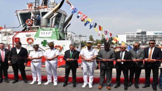Mersin Limanında çevre dostu römorkör hizmete girdi