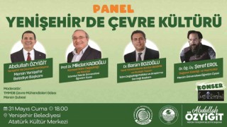 Mersinde Çevre Kültürü Paneli düzenleniyor