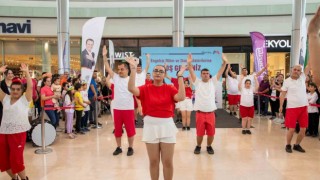 Mersinde engelliler Engelsiz Ritim ve Dans Gösterileri ile eğlendi