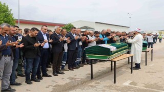 Mesai arkadaşları tarafından son yolculuklarına uğurlandılar