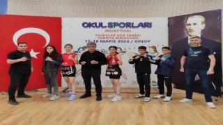 Muay-Thai sporcuları şampiyonadan dereceyle döndü