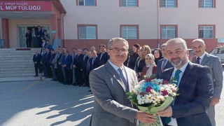 Müftü Şahin Yıldırım Çorumdaki yeni görevine başladı