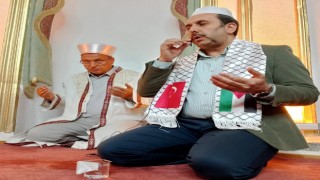 Muğlada sabah namazında eller Gazze için semaya açıldı