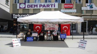 Muşlu annelerin evlat nöbeti devam ediyor